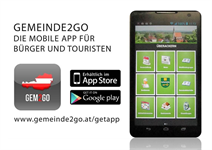 Gem2Go - die mobile App für Bürger und Touristen